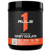 Rule 1 100% Whey Protein Isolate 1 lb, Vanilla Creme (15 Servings)