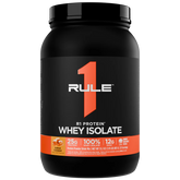 Rule 1 100% Whey Protein Isolate 1.98 lb, Salted Caramel (30 Servings)