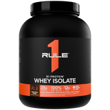 Rule 1 100% Whey Protein Isolate 2.27kg Chocolate Fudge 71 Servings