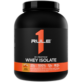 Rule 1 100% WPI and Hydrolysate Protein Powder 5lb Lightly Salted Caramel 76 Serves
