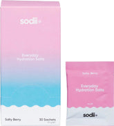 Sodii Everyday Hydration Salts, Salty Berry Flavour, Pack of 30