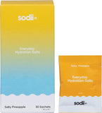 Sodii Everyday Hydration Salts, Salty Pineapple, 30 Pack