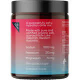 Sodii Everyday Hydration Salts, Salty Raspberry Flavour 180g