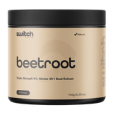 Switch Beetroot Powder 150g Triple Strength 6% Nitrate 30:1 Dual Action