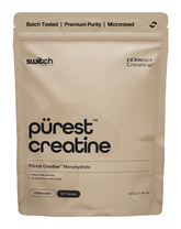 Switch Nutrition Purest Creatine 500gm Unflavoured 167 Serves