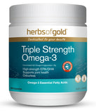 Herbs of Gold Triple Strength Omega-3 (Fish Oil) 150 Capsules