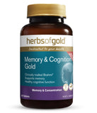 Herbs of Gold Memory & Cognition Gold 60 Tablets