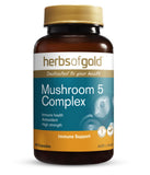 Herbs of Gold Mushroom 5 Complex 60 Capsules