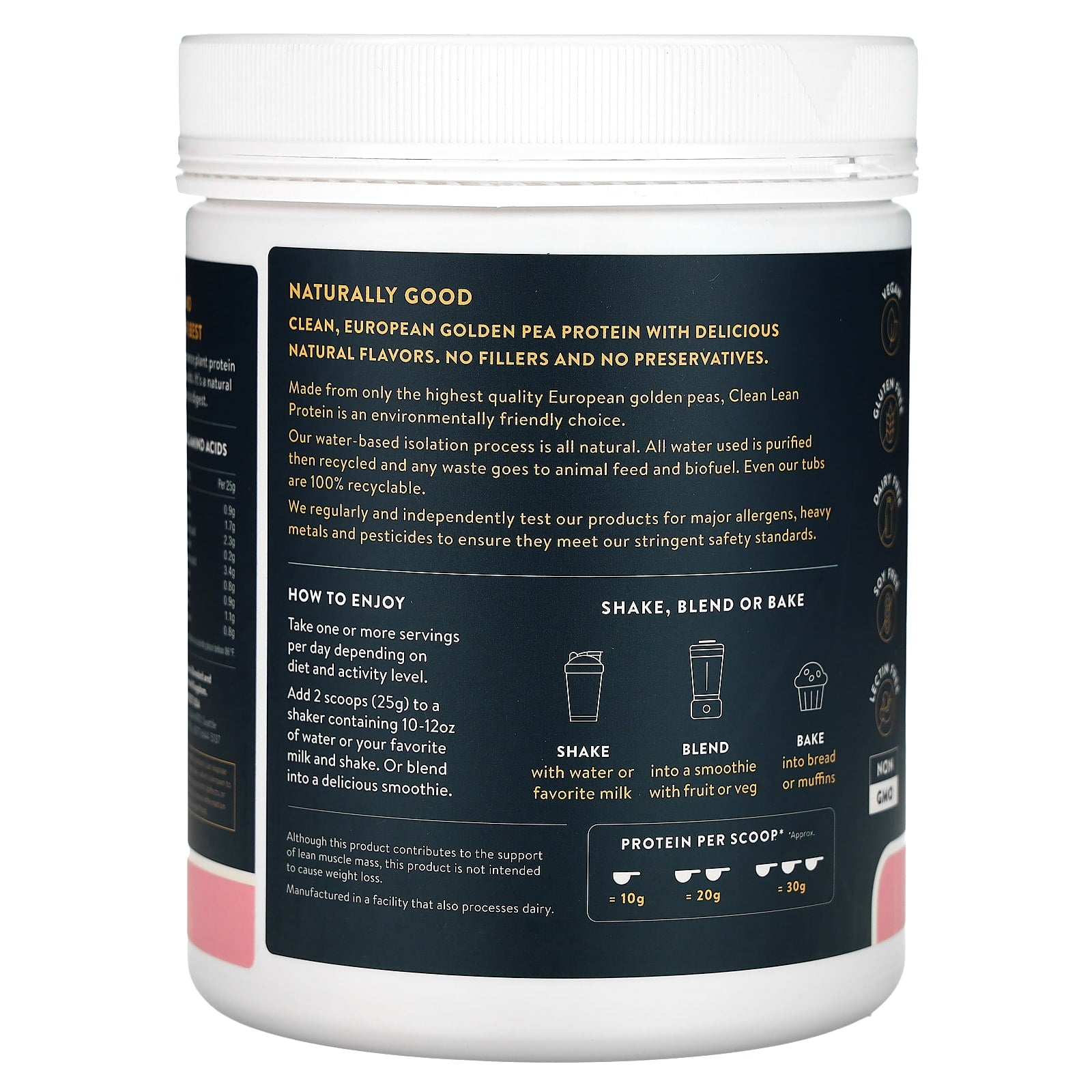 Nuzest Clean Lean Protein 500g Wild Strawberry