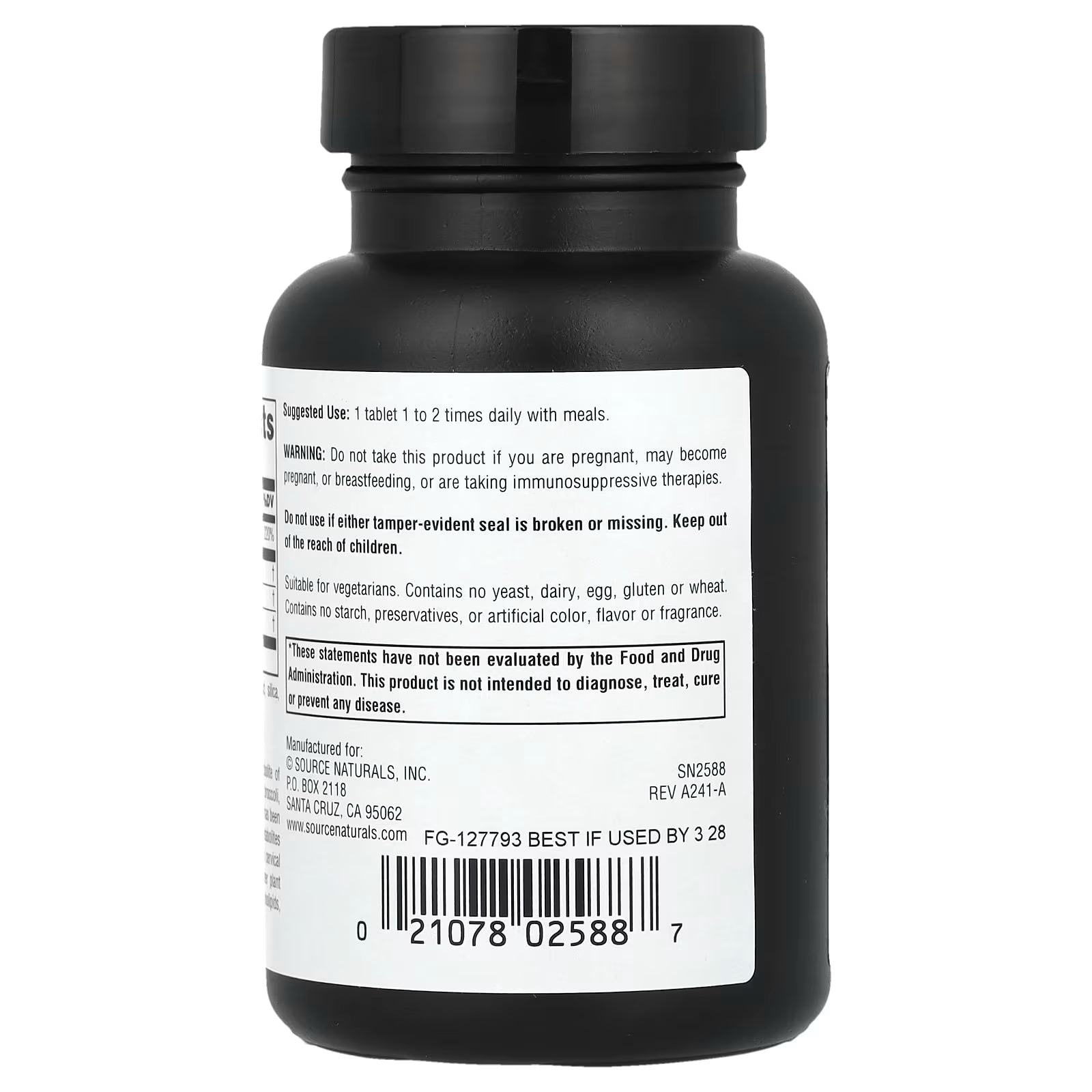 Source Naturals DIM (Diindolylmethane) 200mg 30 Tablets