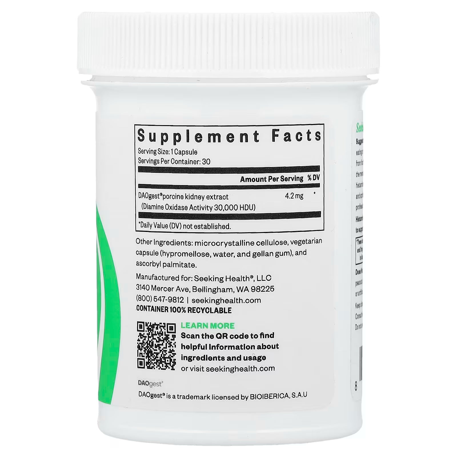 Seeking Health Histamine Digest 30 Capsules