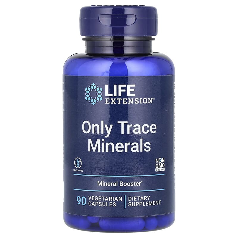 Life Extension Only Trace Minerals, 90 Vegetarian Capsules