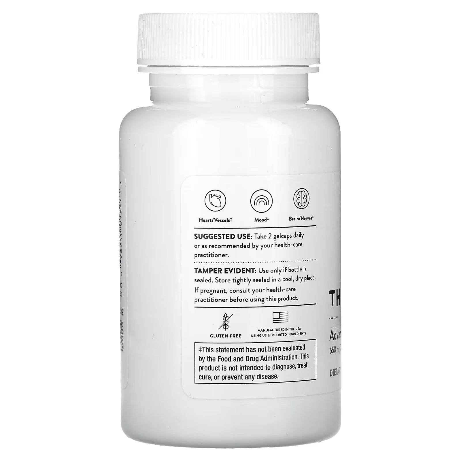 Thorne Research Advanced DHA 60 gelcaps
