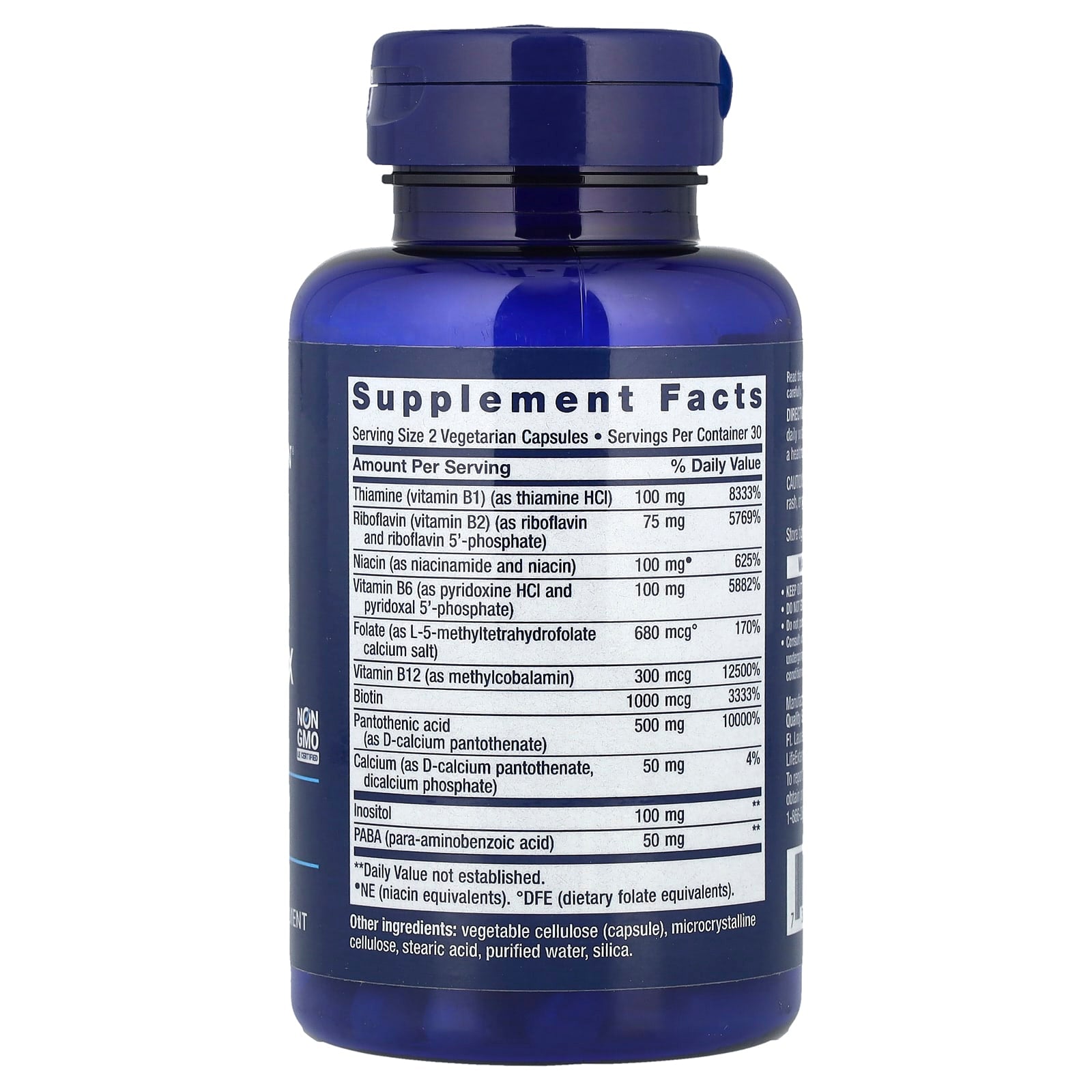 Life Extension Bioactive Complete B Complex 60 Capsules