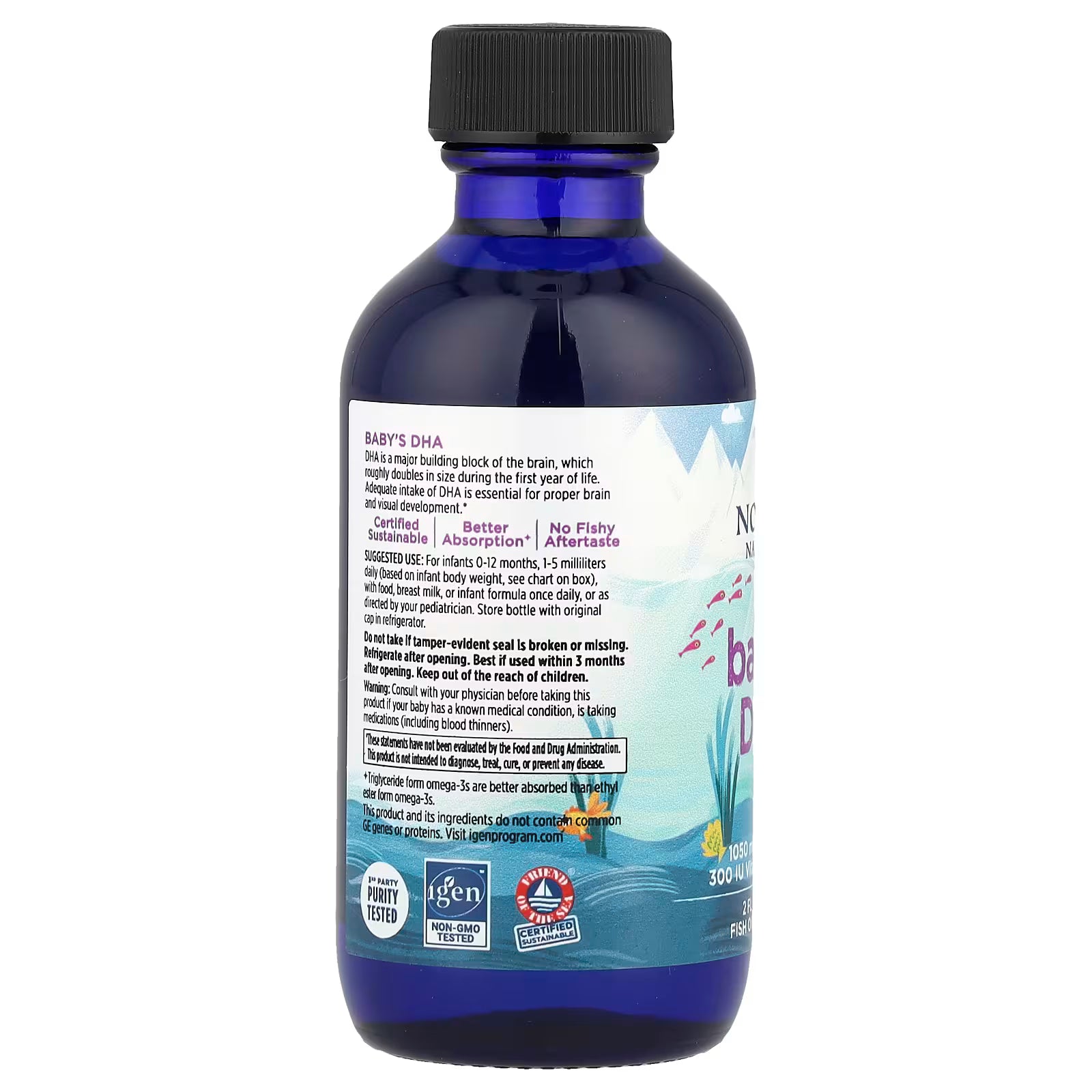 Nordic Naturals Baby's DHA Cod Liver Oil 60ml