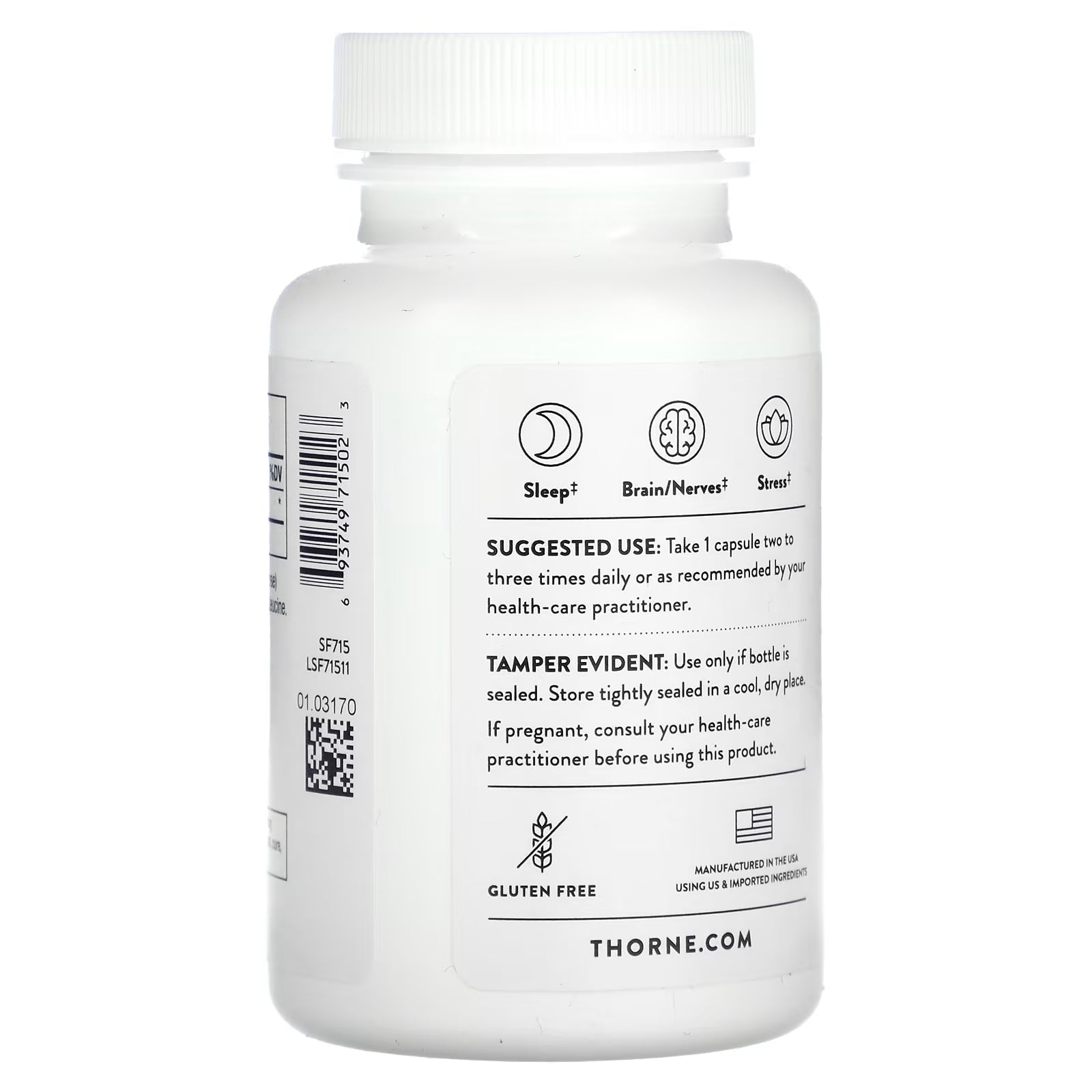 Thorne Phosphatidylserine 60 Capsules (100 mg per Capsule)