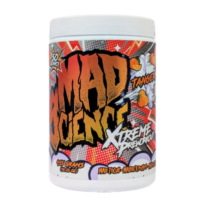 Mad Science Pre Workout Tangerine 455 g
