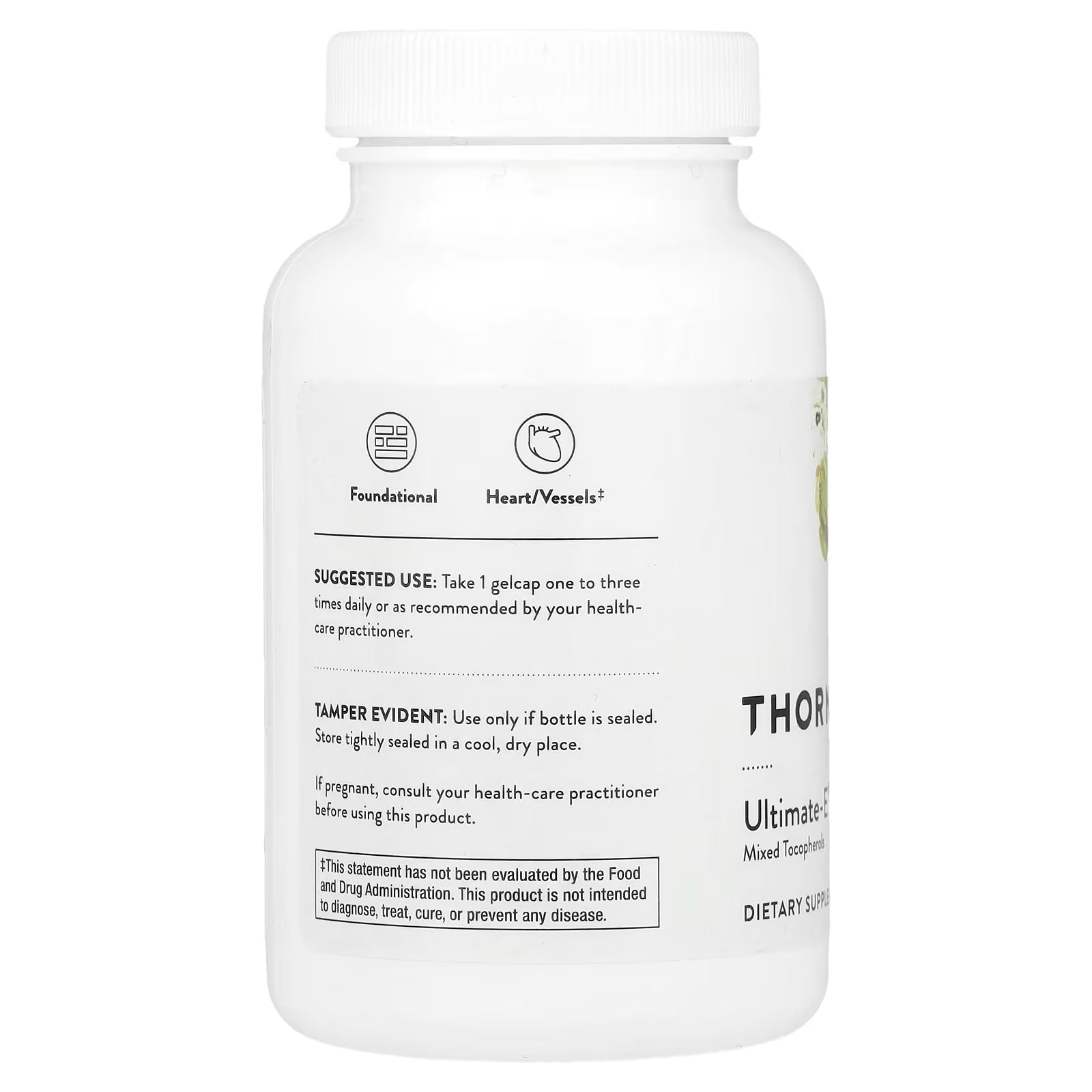 Thorne Ultimate-E 60 Gelcaps (335 mg per Gelcap)