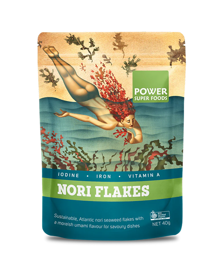 Power Super Foods Organic Natural Nori Flakes 40 g