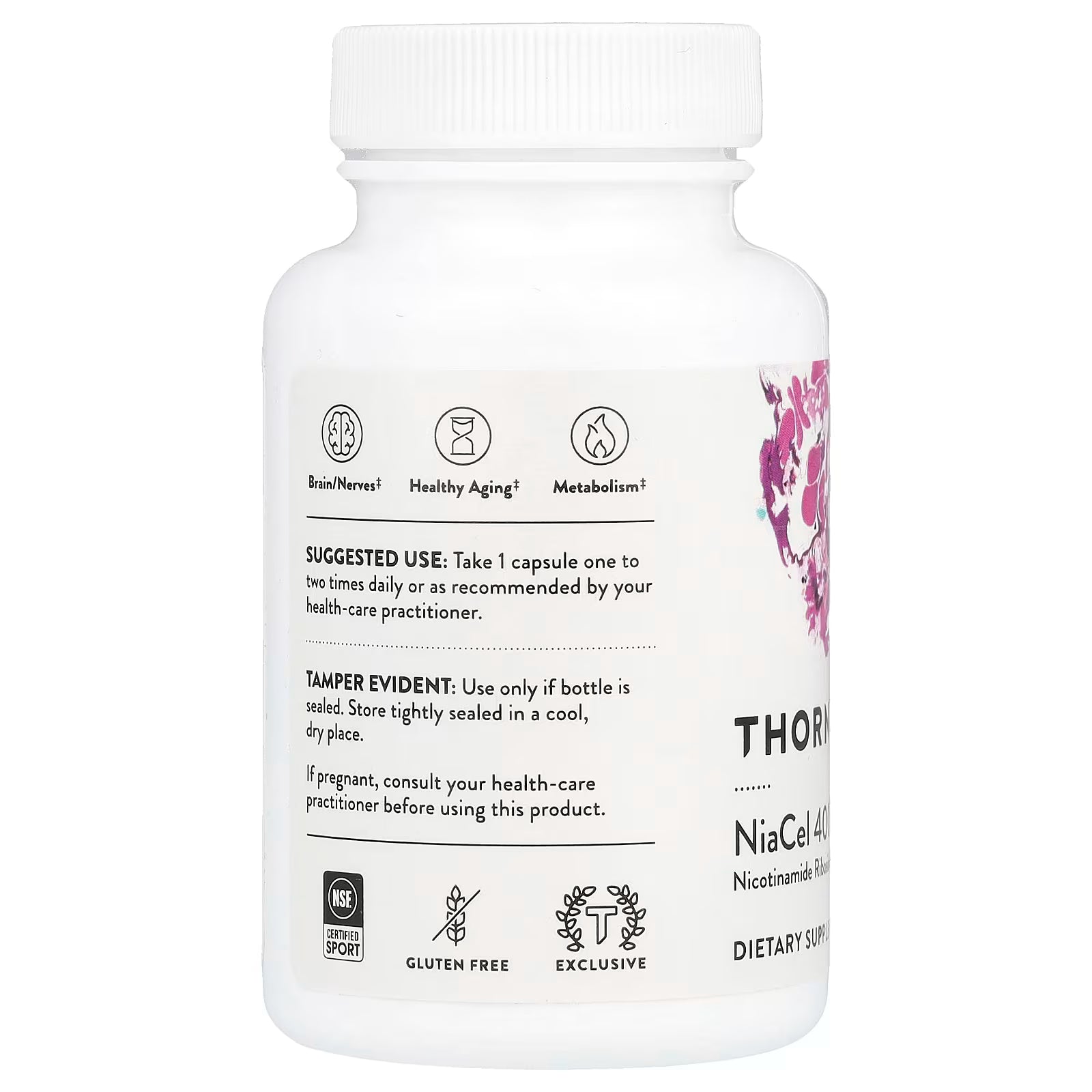 Thorne NiaCel 400® Nicotinamide Riboside 60 Capsules