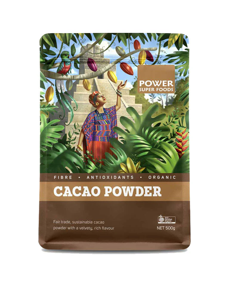 Power Super Foods Organic Cacao Powder 500 g