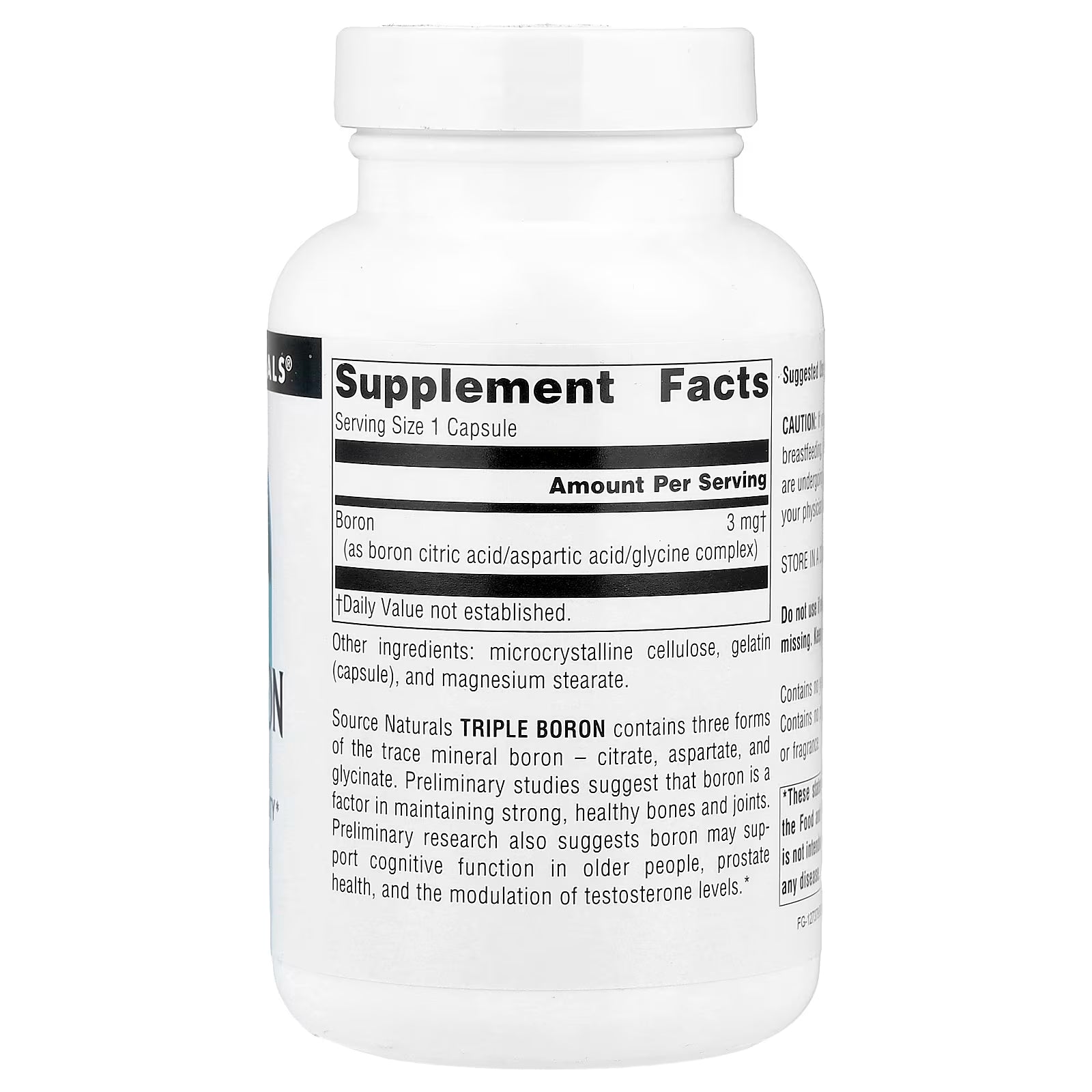 Source Naturals Triple Boron 3 mg 200 Capsules