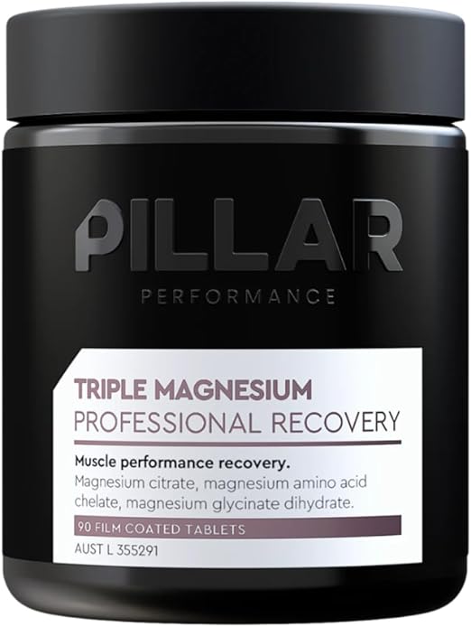 Pillar Performance Triple Magnesium Professional Recovery Supplement 90 Tablet
