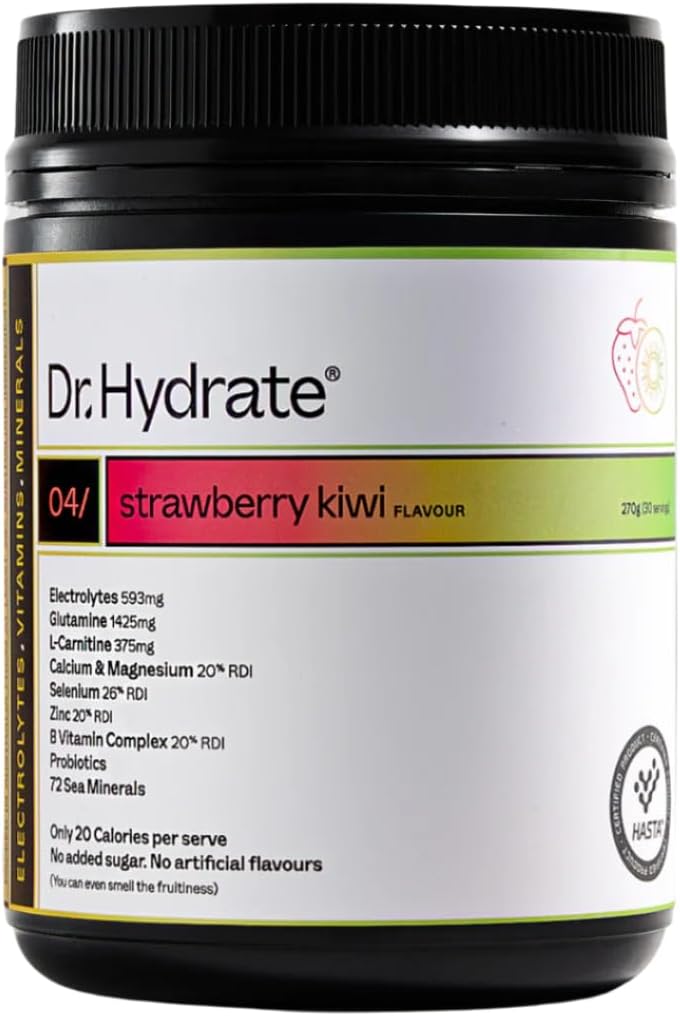 Dr. Hydrate All-In-One Drink, Strawberry Kiwi 270g