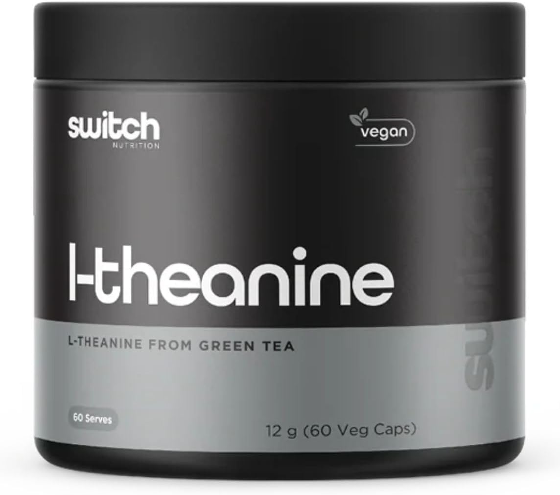 Switch Nutrition L-Theanine From Green Tea, 60 Capsules