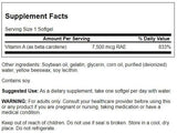 Swanson Beta-Carotene 25000 Iu (7500 mcg) 100 Soft Gels
