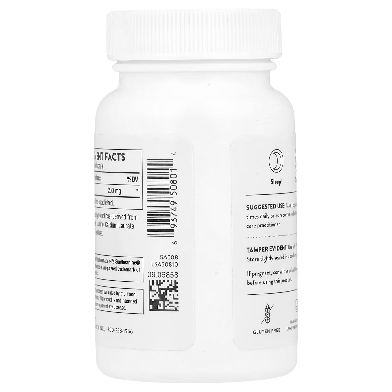 Thorne Research Theanine 90 Capsules