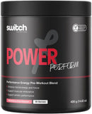 Switch Nutrition Power Perform Pre-Workout 30 Serves Strawberry Kiwi
