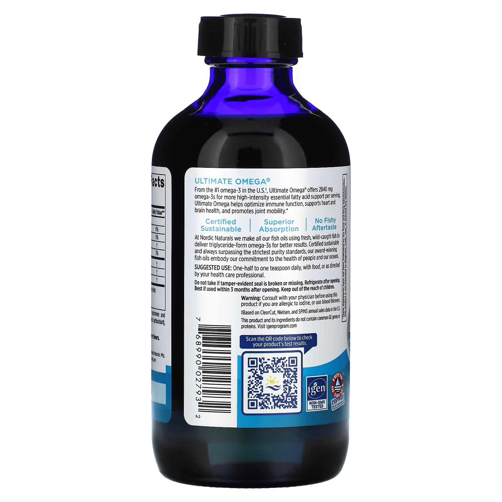 Nordic Naturals Ultimate Omega 8 oz (237ml)