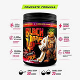 Black Wolf Nutrition Ultimate Pre Skattered Rainbow Candy Flavour 50 Scoops 800g
