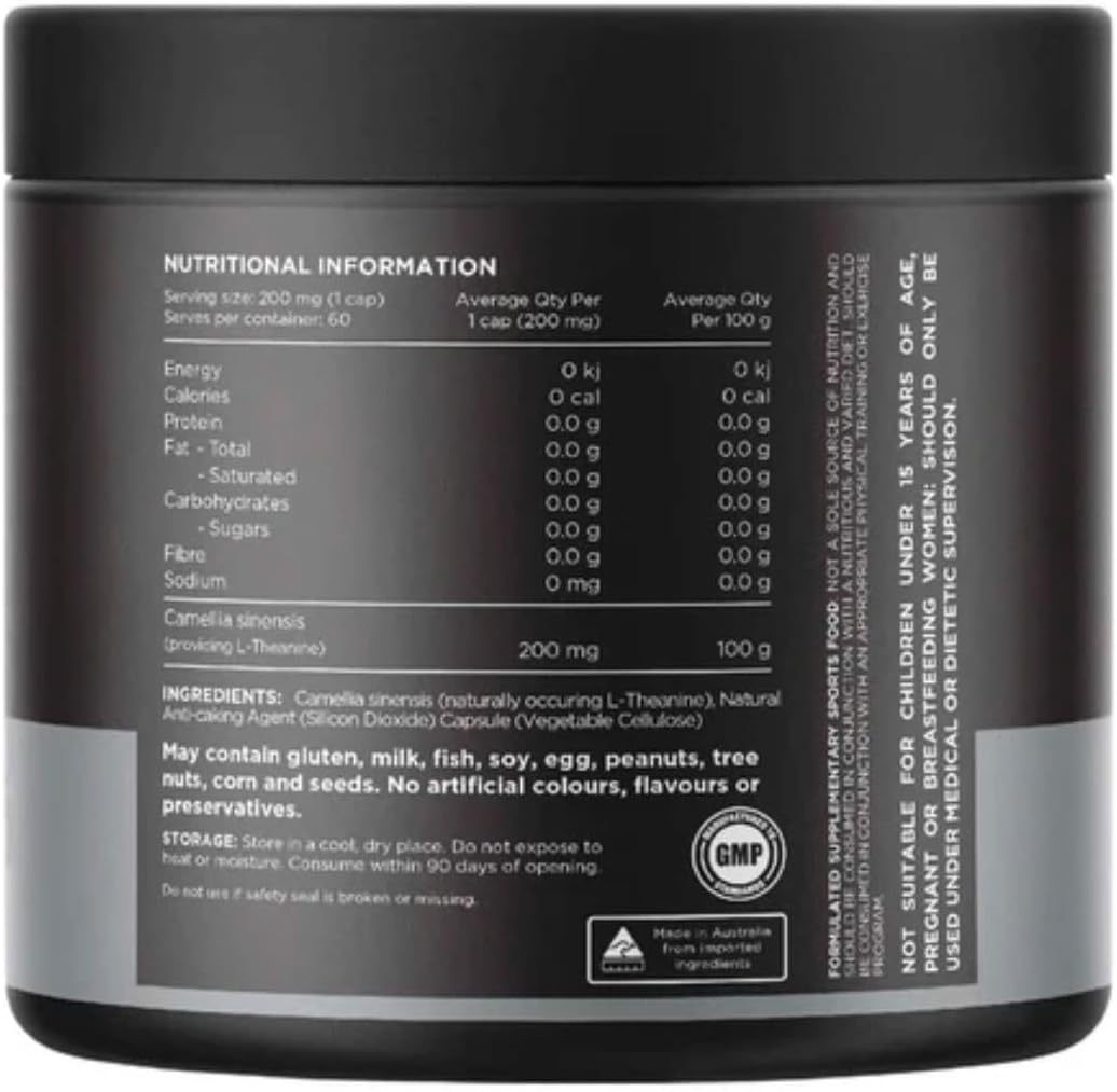 Switch Nutrition L-Theanine From Green Tea, 60 Capsules
