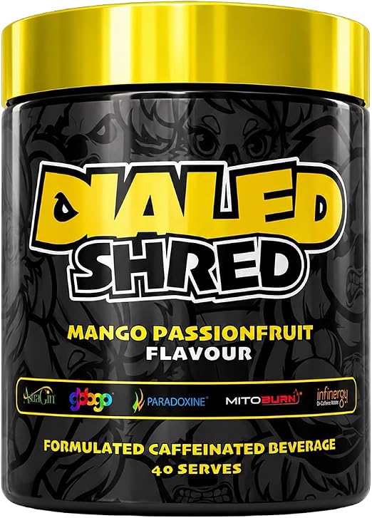 The X Athletics Dialed Shred Mango Passionfruit 40 Servings