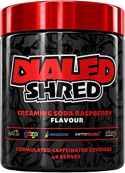 The X Athletics Dialed Shred Creaming Soda Raspberry 40 serves