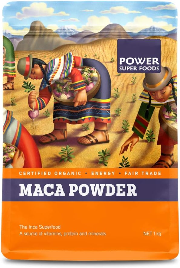 Power Super Foods Organic Maca Powder 1 kg