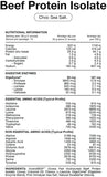 Switch Nutrition Beef Protein Isolate 15 Serves Choc Sea Salt Flavour 450g