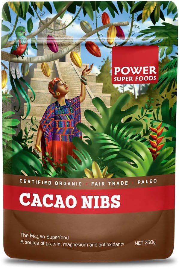 Power Super Foods Cacao Nibs 250 g