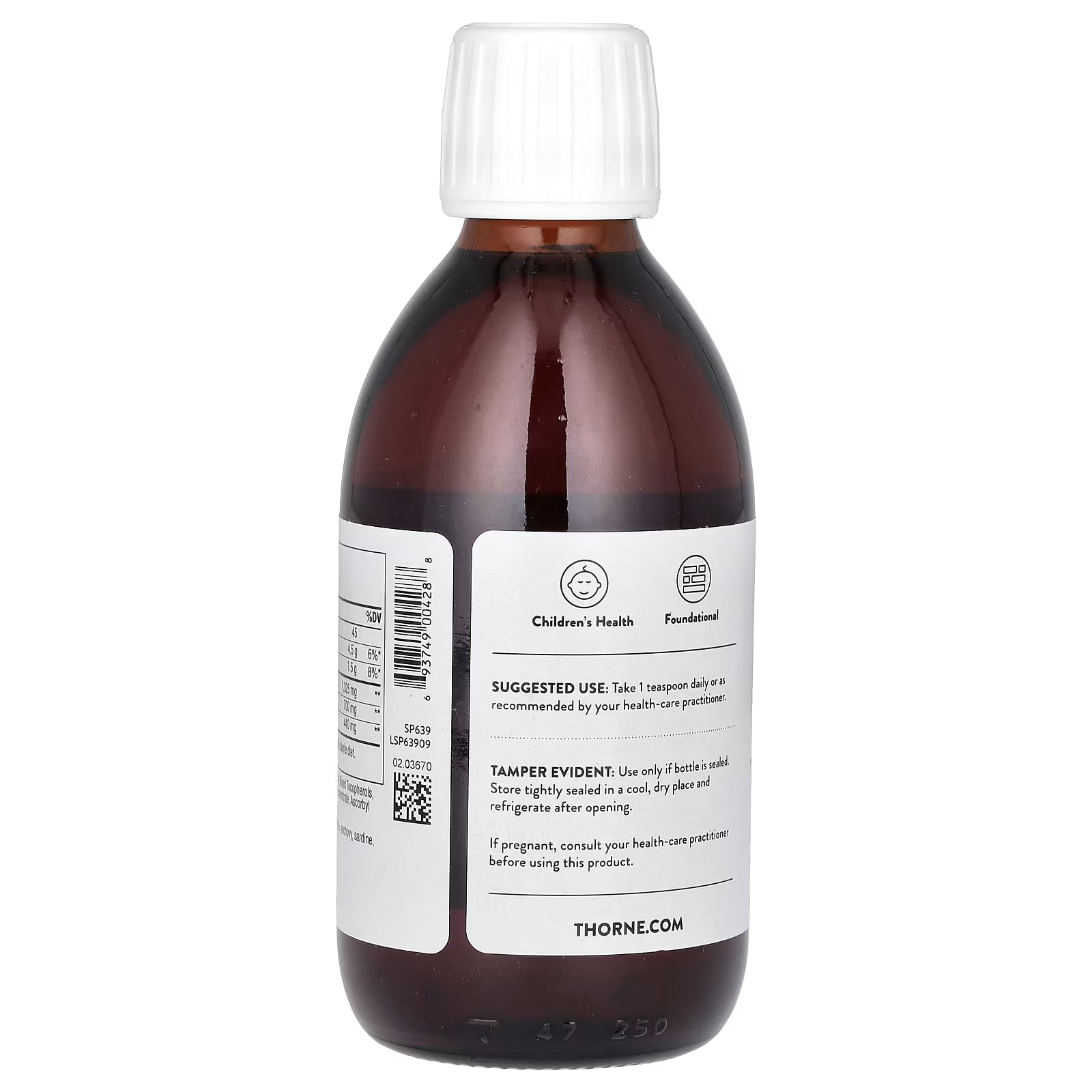 Thorne Omega Superb Lemon Berry 8.45 fl oz (250 ml)
