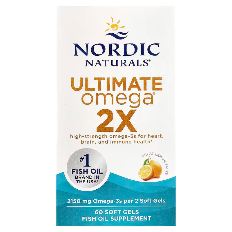 Nordic Naturals Ultimate Omega 2X (2150 mg) 60 Soft Gels