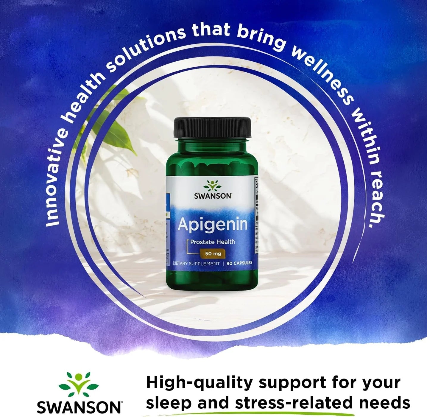 Swanson Apigenin 50 mg 90 Capsules