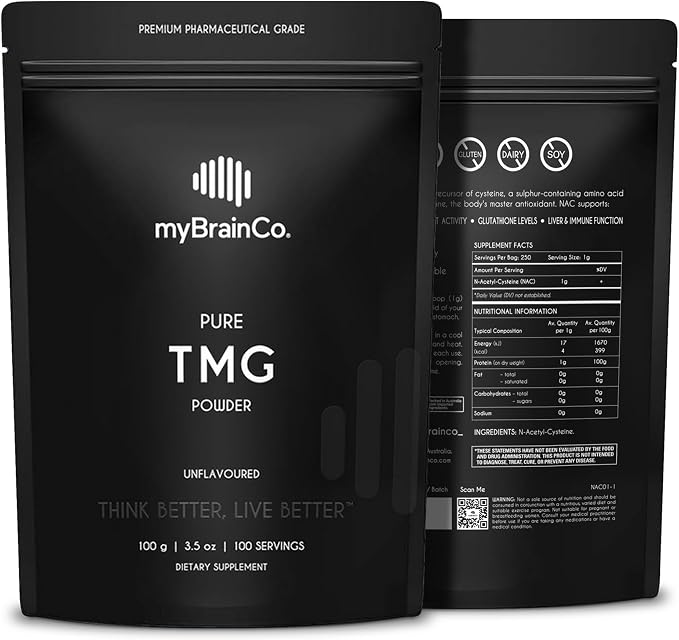 myBrainCo. Pure TMG Powder 100 Servings 100g