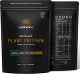 myBrainCo. Bio-Optimised Plant Protein Powder Natural Chocolate 900g (30 Servings)