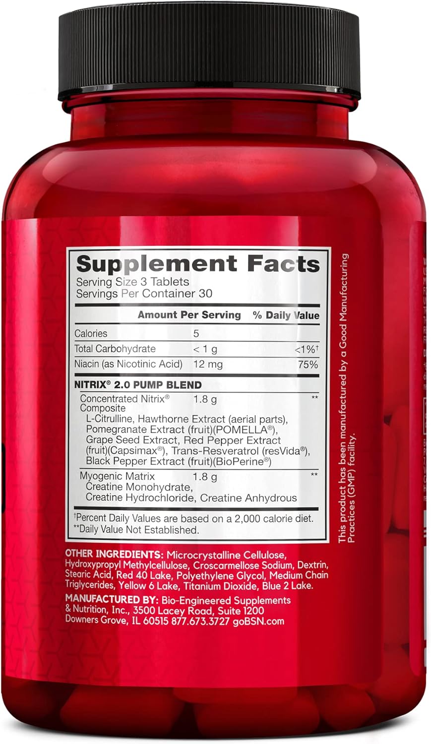 BSN NITRIX 2.0, 90 tablets