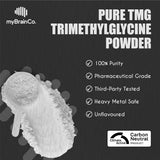 myBrainCo. Pure TMG Powder 100 Servings 100g