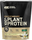 Optimum Nutrition Gold Standard 100% Plant Protein Creamy Vanilla, 437g 12 Serves
