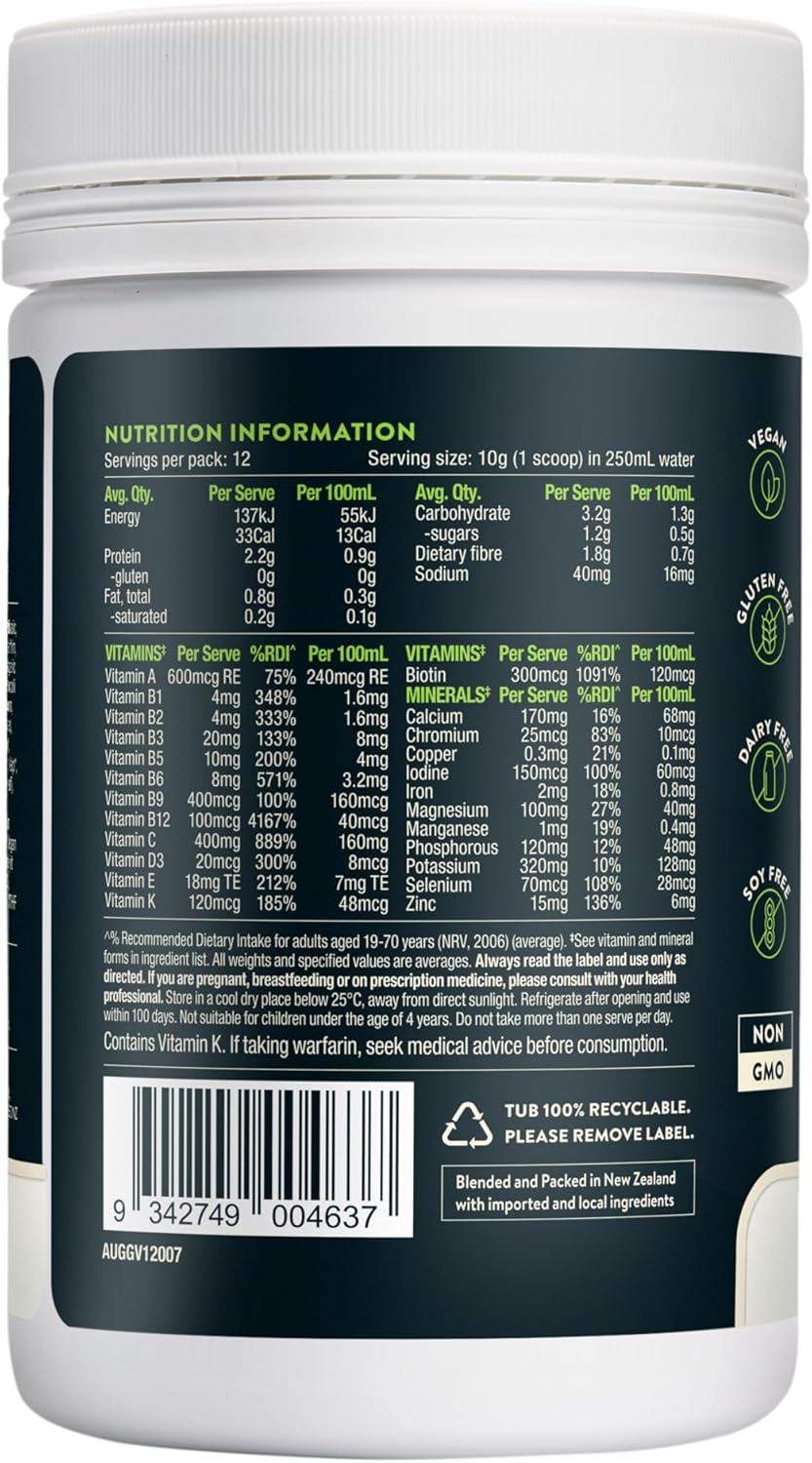 Nuzest Greens Powder Good Green Vitality 120g (12 Servings)