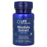 Life Extension Rhodiola Extract 250 Mg, 60 vegetarian capsules